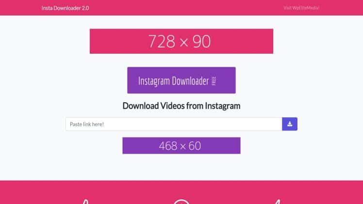 Instagram Photos and Videos Downloading Tool Script For Blogger and W P