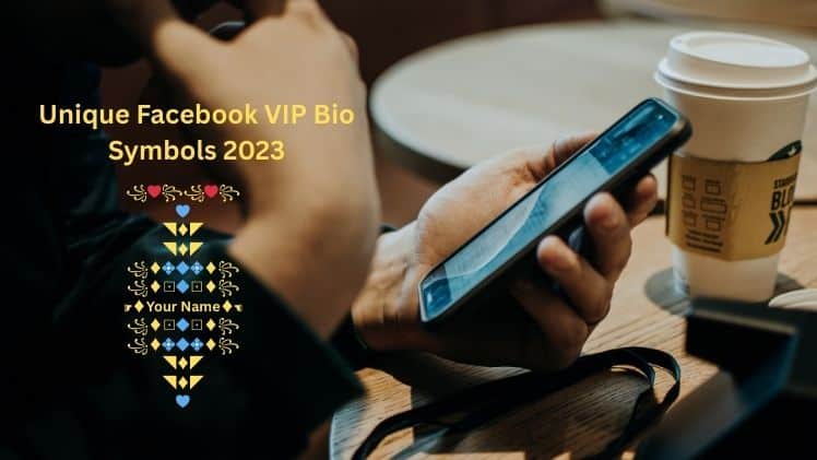 Unique Facebook VIP Bio Symbols 2023